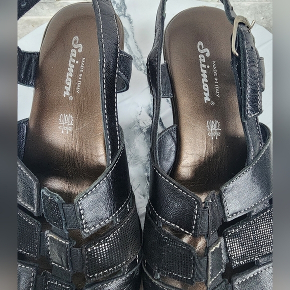 Saimon Leather sandal made in Italy - Picture 7 of 9